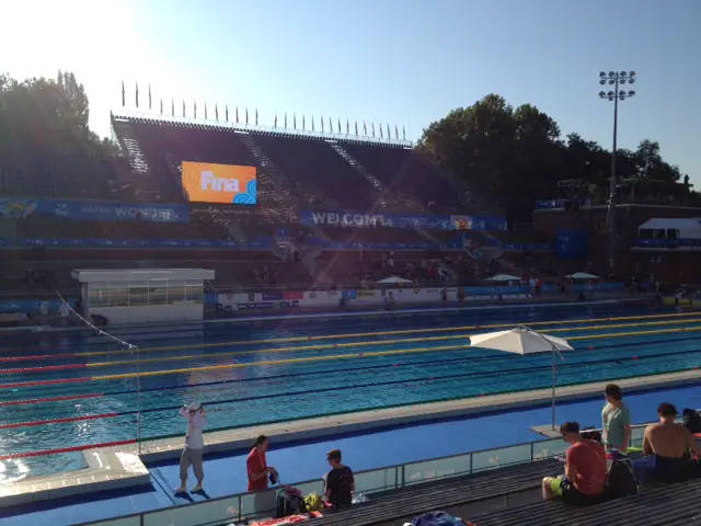 Hajos Pool B at FINA World Masters in Budapest, Hungary