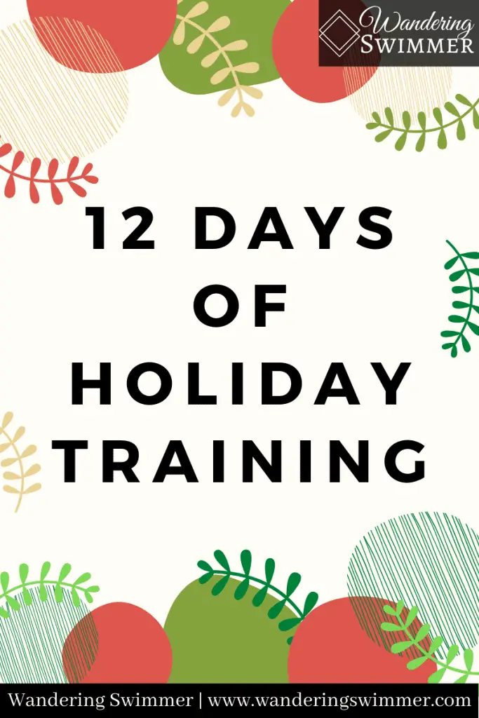 pin image: 12 days of holiday training