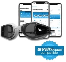 Image of FINIS Smart Goggle, an option for a waterproof fitness tracker for swimming