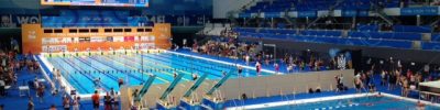 Duna Pool A with Diving Well at FINA World Masters in Budapest, Hungary